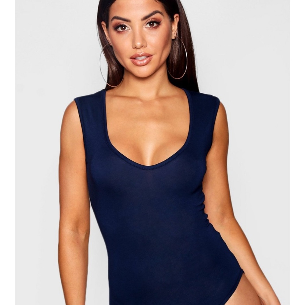 Navy bodysuit